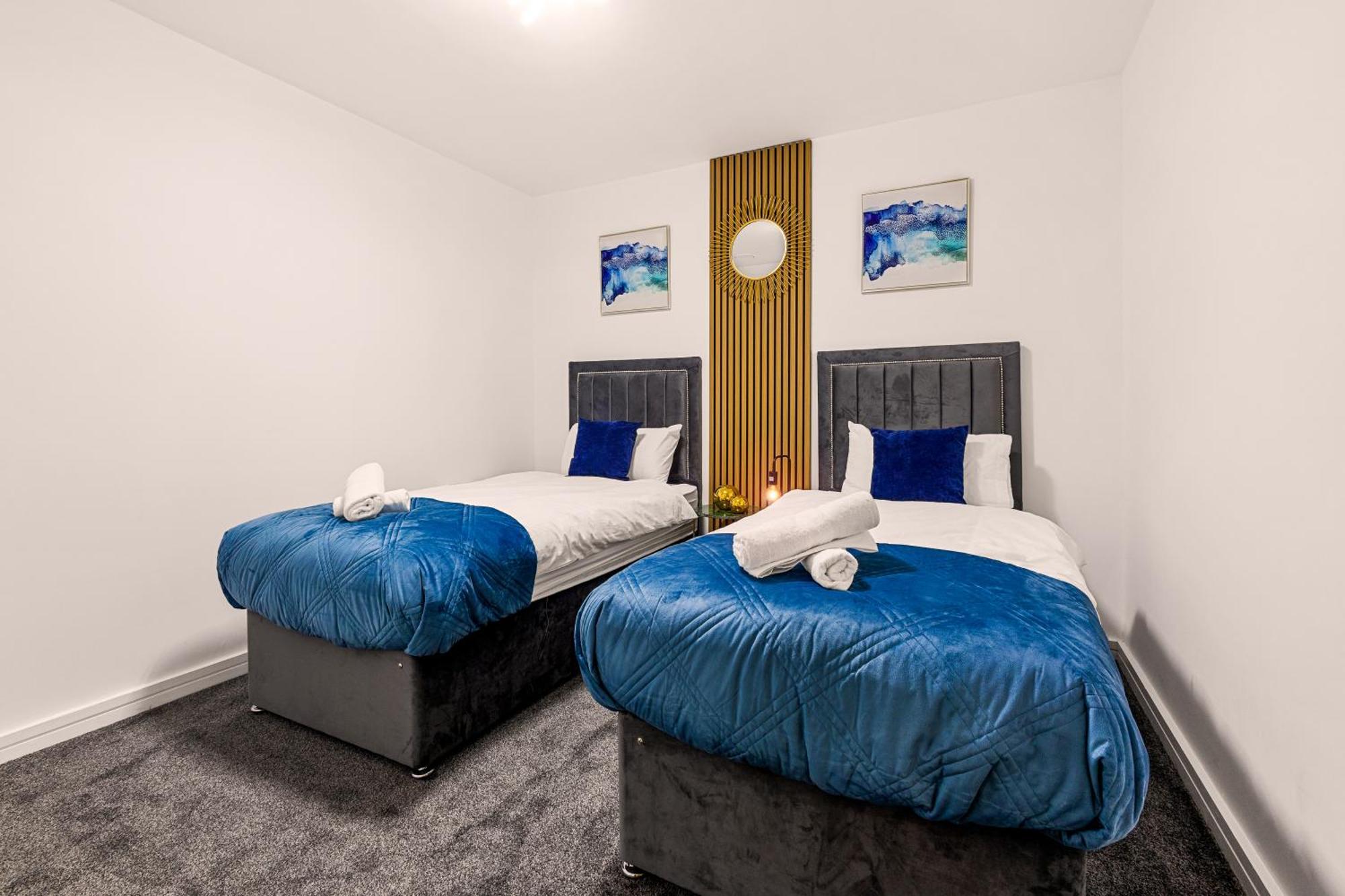 Bullring Lux Suite, New Street Free Netflix - Free Secure Parking- Sleeps 6 Бирмингам Екстериор снимка